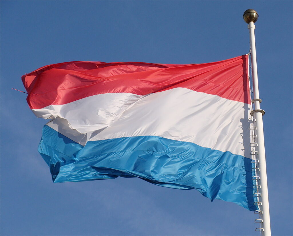 Luxembourg Drapeau